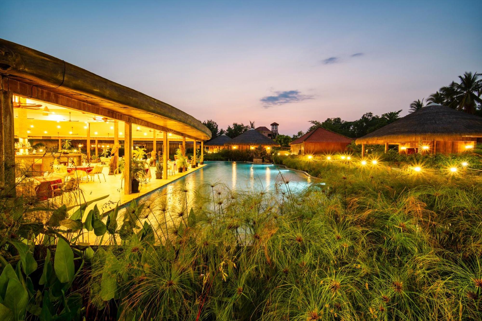 Authentic Khmer Village Resort Siem Reap Exterior foto